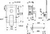 KFA LOGON CHROM ZESTAW WANNOWY PODTYNKOWY Z BATERIĄ 3-FUNKCYJNĄ 513940100